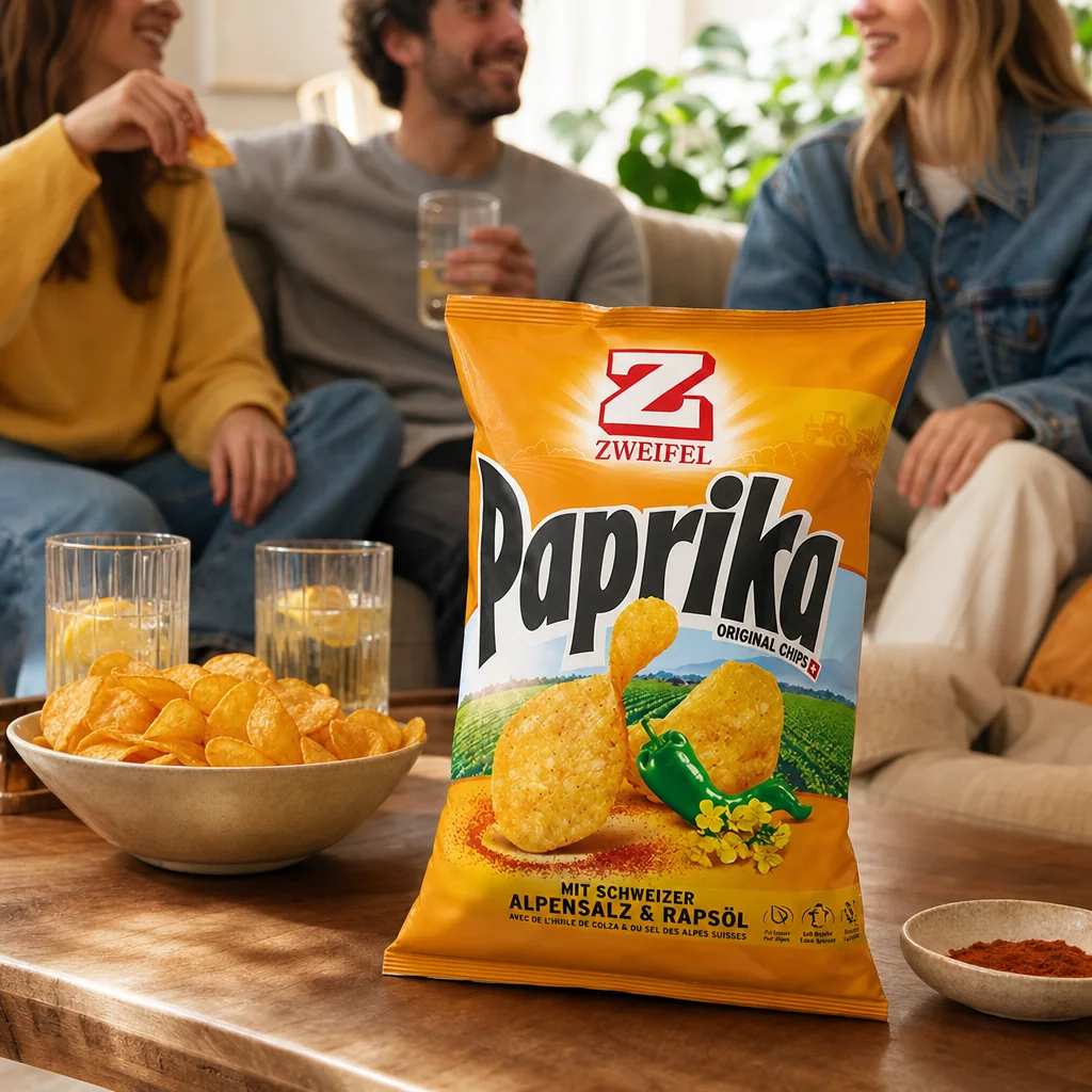 KI-generiertes Zweifel Food Kampagnenmotiv